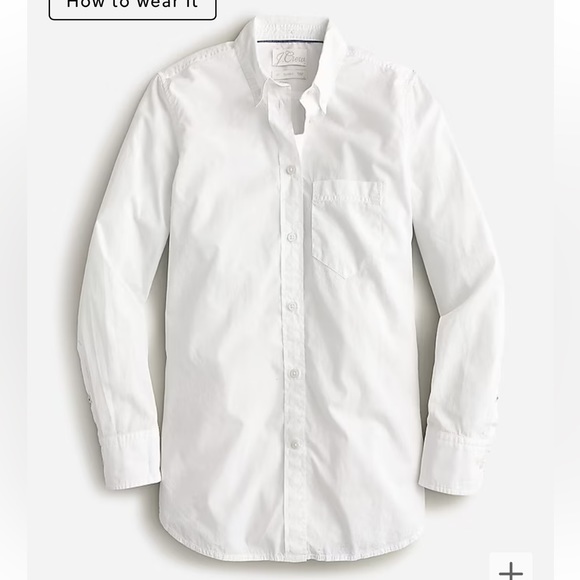 J. Crew Tops - J. Crew Relaxed Button Up Shirt